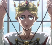 Queen Historia at the award ceremony